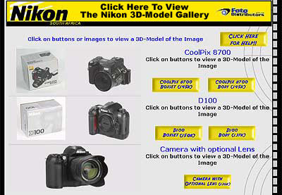 Nikon South Africa 3D-Model Gallery